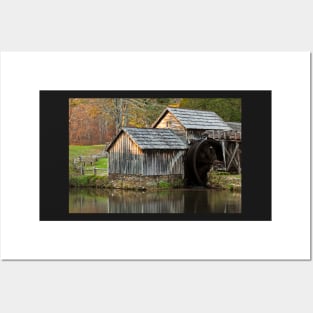 Autumn Mabry Mill Posters and Art